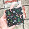 100pcs Christmas Gift Bags with Self-Adhesive, Festive Santa, Tree, Gingerbread Man for Holiday Decorations, Party Favors