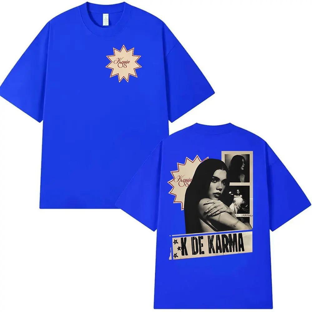 Vintage Kenia Os K De Karma Album 2026 Graphic T Shirt Men Women Harajuku Clothing Short Sleeve T-shirts Gothic Hip Hop T-shirt