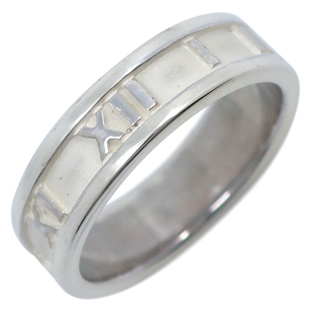 

TIFFANY&Co. Atlas Ring Silver925 #8.8(US Size) 6.2g mens Used