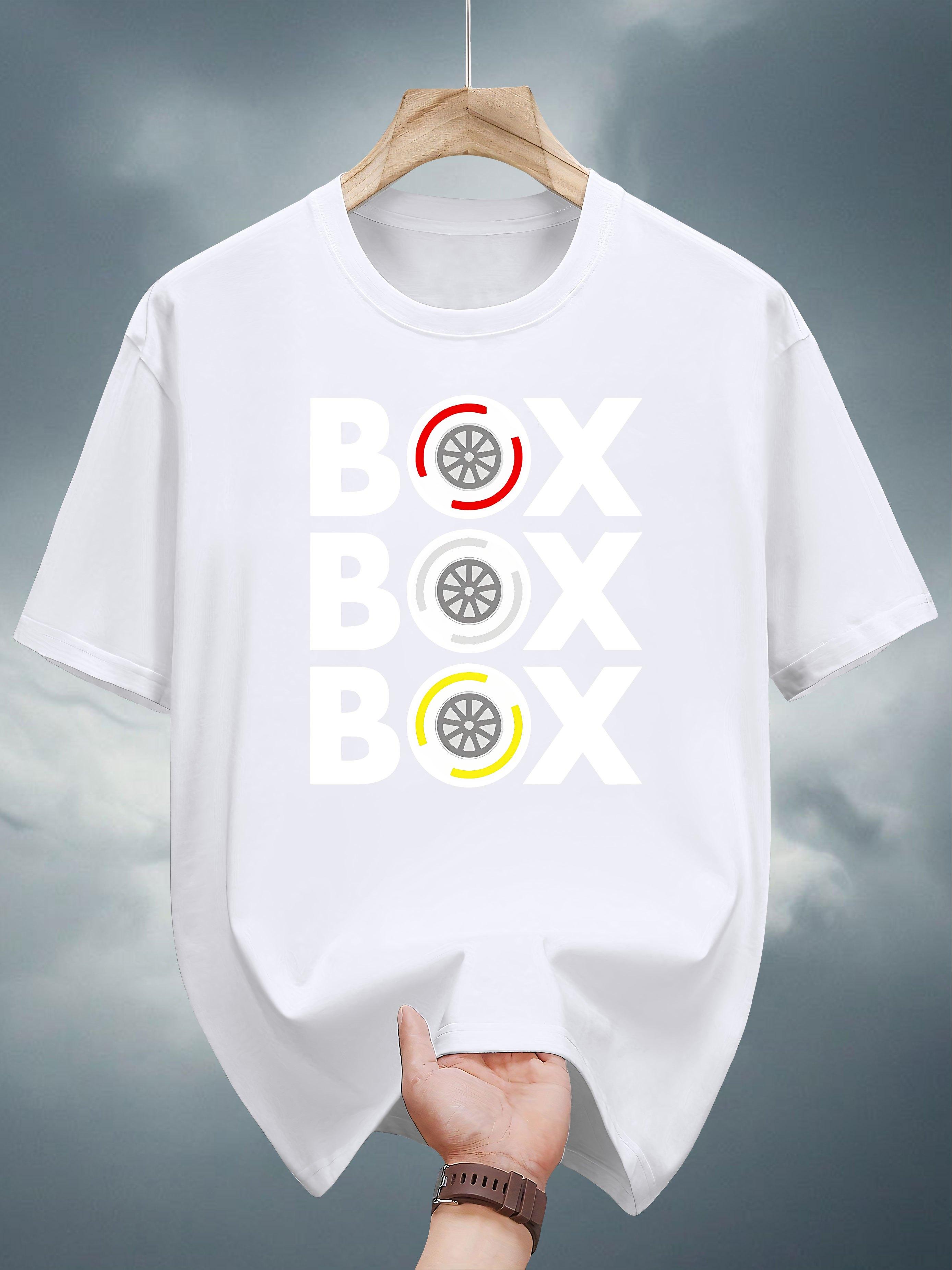 BOX BOX BOX Graphic T-shirt - 200g XXXL