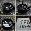 6Pcs Piston Fill Design Chinese Brush Pen Calligraphy Water Brush  Water Calligraphy