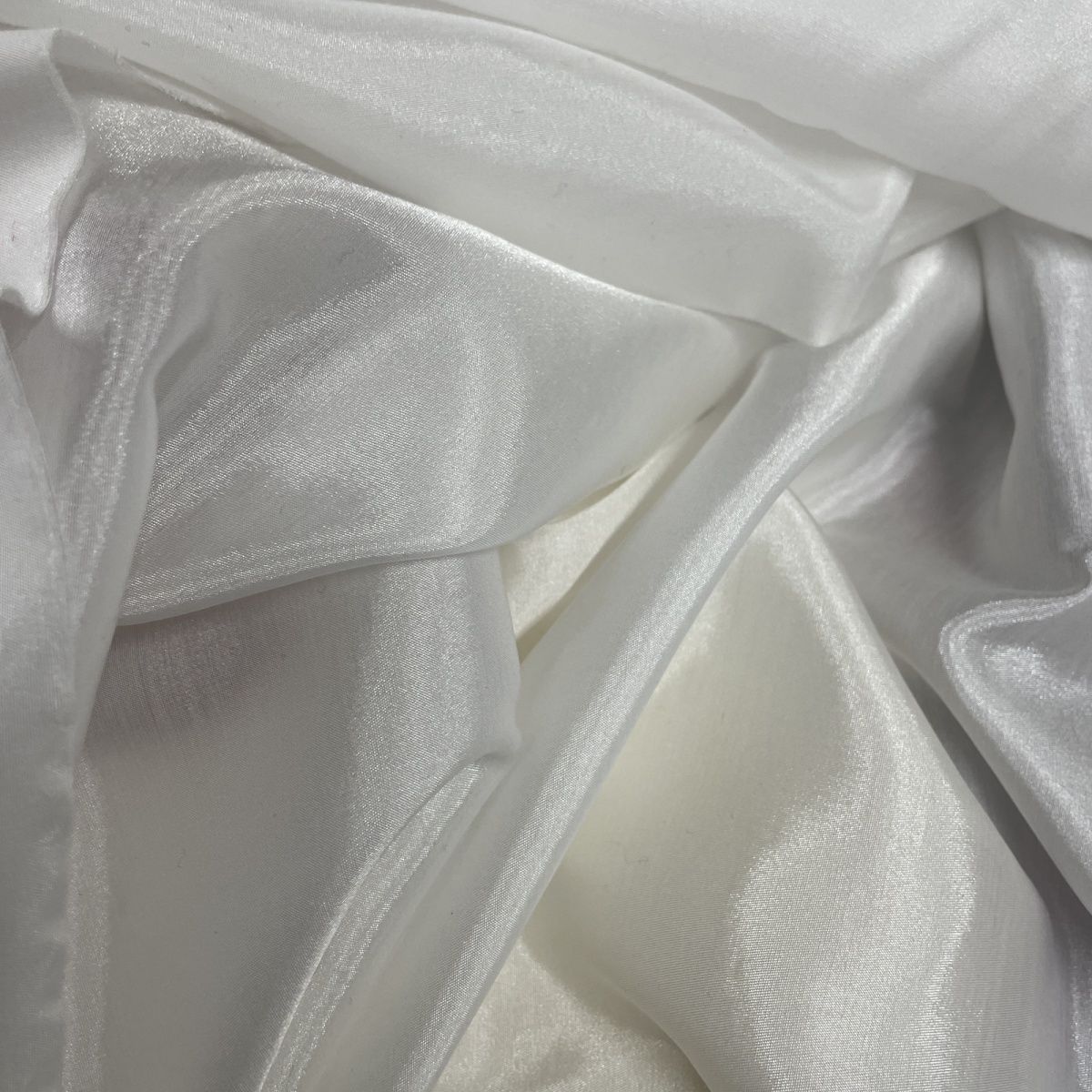 

Clearance summer pearlescent white solid color fabric suitable for wedding dresses evening gowns and designer clothing fabrics 1.5M&1M белый