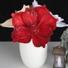 2 Pcs Hanging Simulated Flowers Flower DIY Fake Flower Ornaments  Christmas Tree Decor