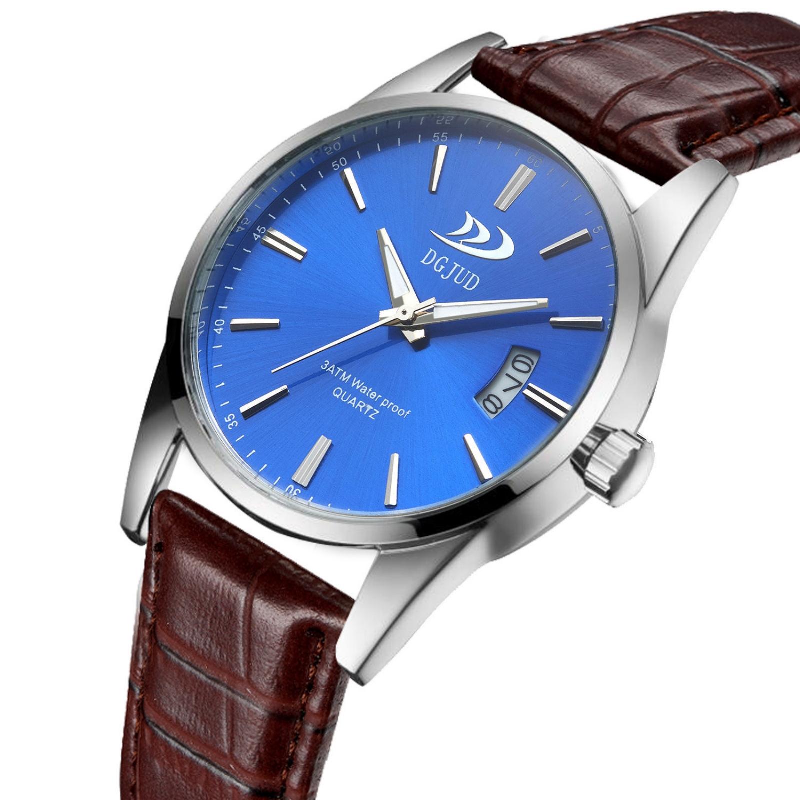 

Мужские водонепроницаемые светящиеся наручные часы-будильник для бега One Size