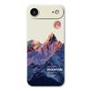 For iPhone 17 Air Case Blue Snow Mountain Pattern Printing Straight Edge TPU Phone Back Cover