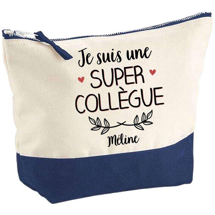 Trousse de maquillage - PLANETEE - Méline Super Collègue - Grand format - Coton - Impression sublimation HD