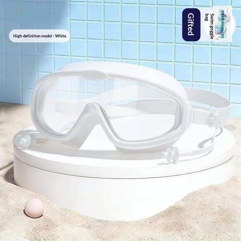 Professional Children Swimming Goggles Caps Waterproof Diving Goggles Anti Fog Competition Training Swimming For Boys Girls