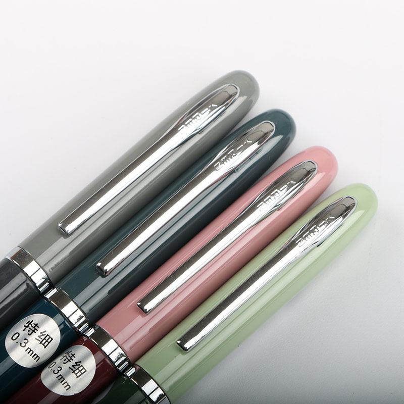 Huaqi Direct Supply Morandi Student Fountain Pen 0.3Mm Ultra-Fine Nib Smooth Writing Stationery Store Student Gift