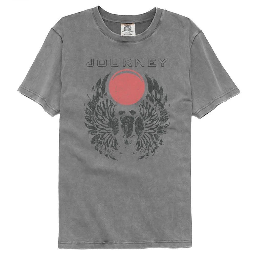 Journey - Monotone Scarab - American Classics - Solid Gray Short Sleeve Co 100