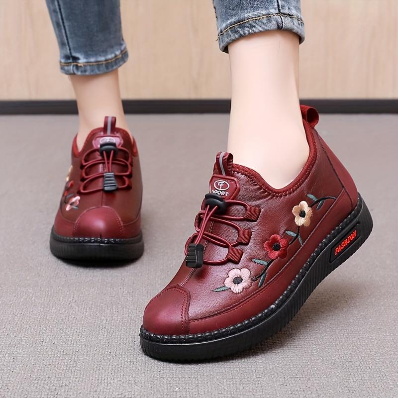 Winter Women s Warm Casual Slip-On Shoes Flat Comfortable Boots 36