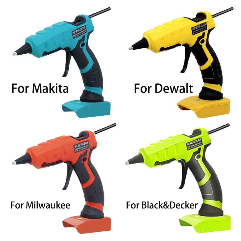 

Makita/DEWALT/Milwaukee без аккумулятора, инструмент для клеевого фонаря с 30 шт., 7 мм клеевые стержни, термоплавкий клей