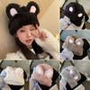 Rabbit Ears Beanie Hat Winter Warm Bonnet Caps Fashion Plush Hat  Outdoor