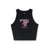 MLB New York Yankees Sun Protection Cool Feel Padded Slim Fit Tank Top Women Tops Black 3FTKA0153-50BKS