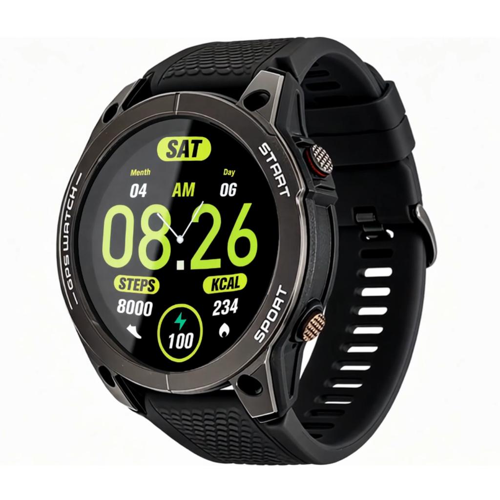 Smartwatch GPS-Uhr czarny watchmark