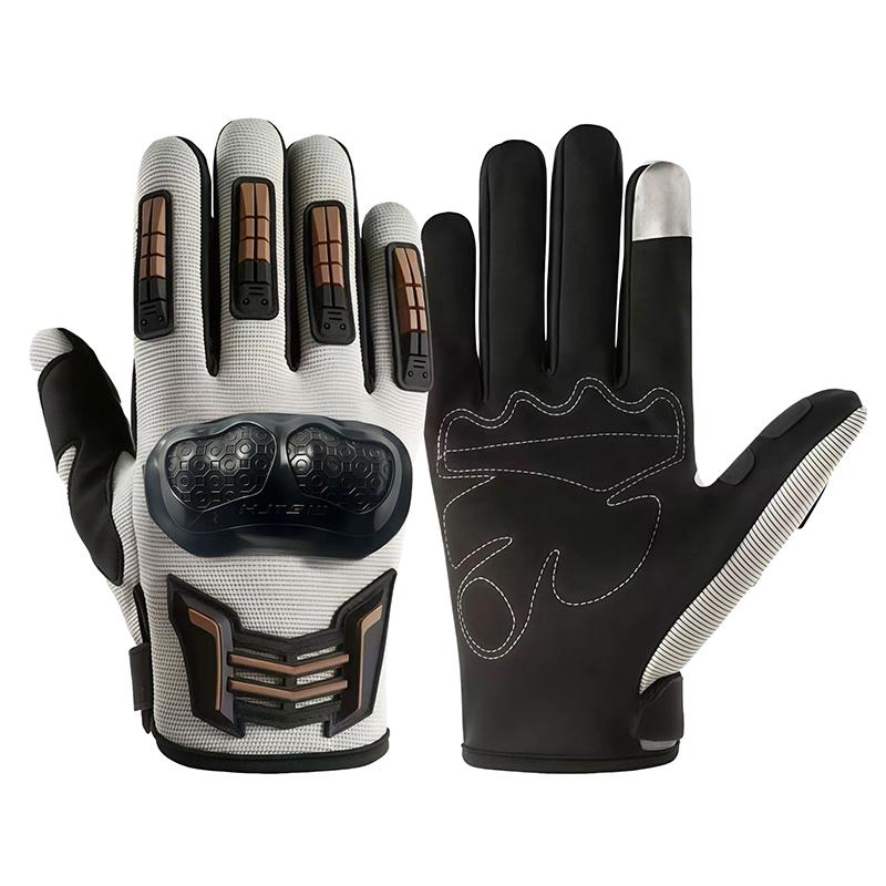 Outdoor Sports Protective Half Finger Gloves For Men Women Universal Open Finger Resistant Motorcycle Bike Gloves