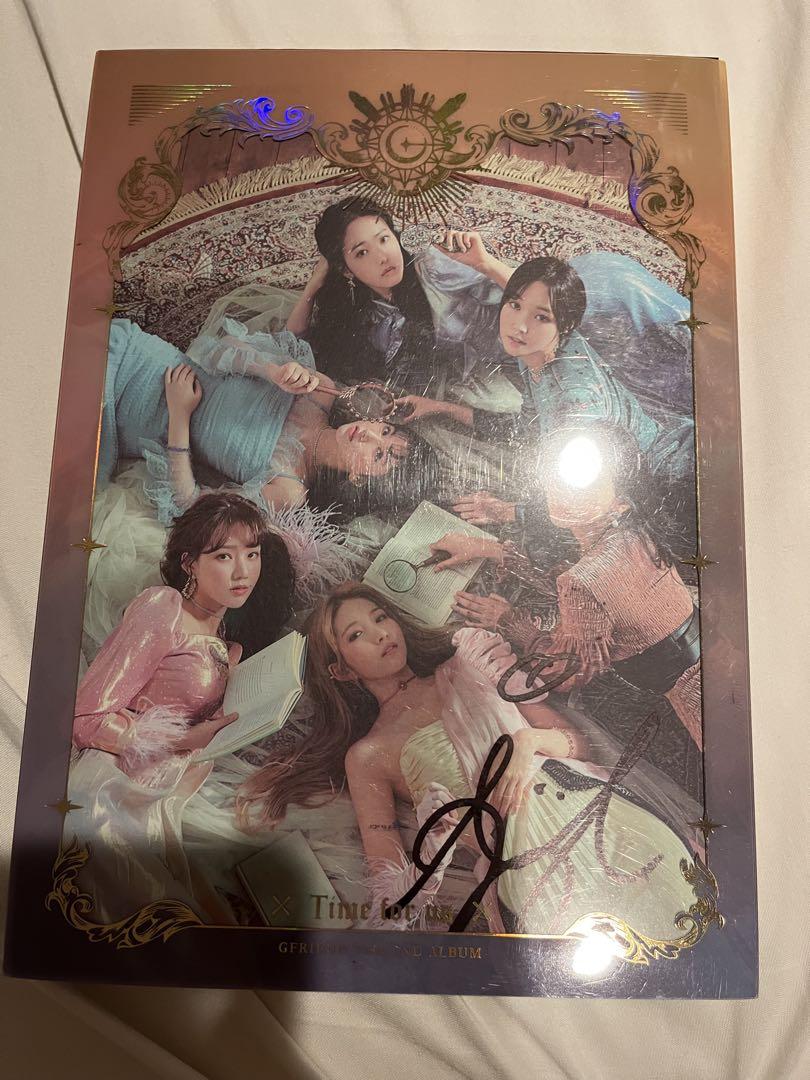 

[USED] Rare! GFRIEND Time for us CD album signed by Umji