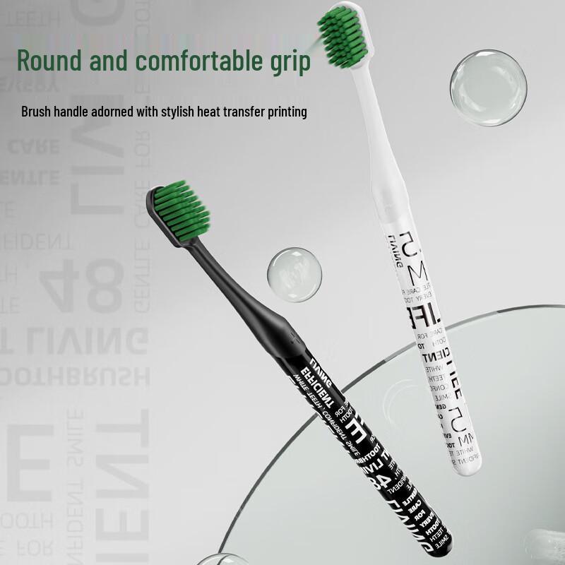 Little Niu Adventure Adult Soft Bristle Toothbrush 10-Pack