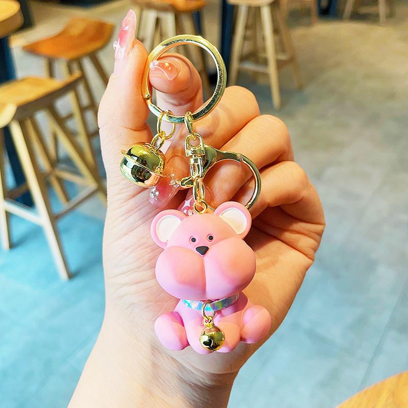 Adorable Cartoon Resin Keychain Perfect For Kids Backpacks And Car Keys