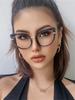 Fashion Anti Blue Light Cat Eye Glasses Frame Blue Light Blocking Eyeglasses Frame For Women Optical Eyewear Cateye Accessories