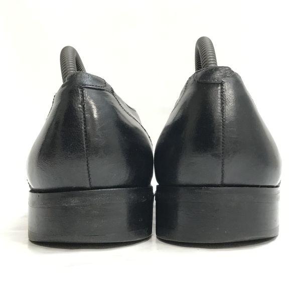 Florsheim Vintage U-tip Shoes 10D 27.5 Black Goodyear welt(USED)
