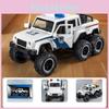 Offroad Police Car Inertia Toy For Kids With Flashing Lights And Sound Play