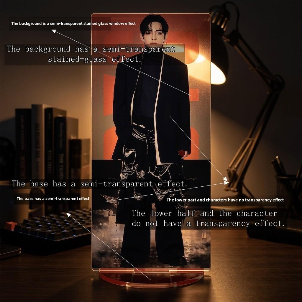 Bts World Tour Acrylic Standee With Seamless Layer Art For Collectors And Fans