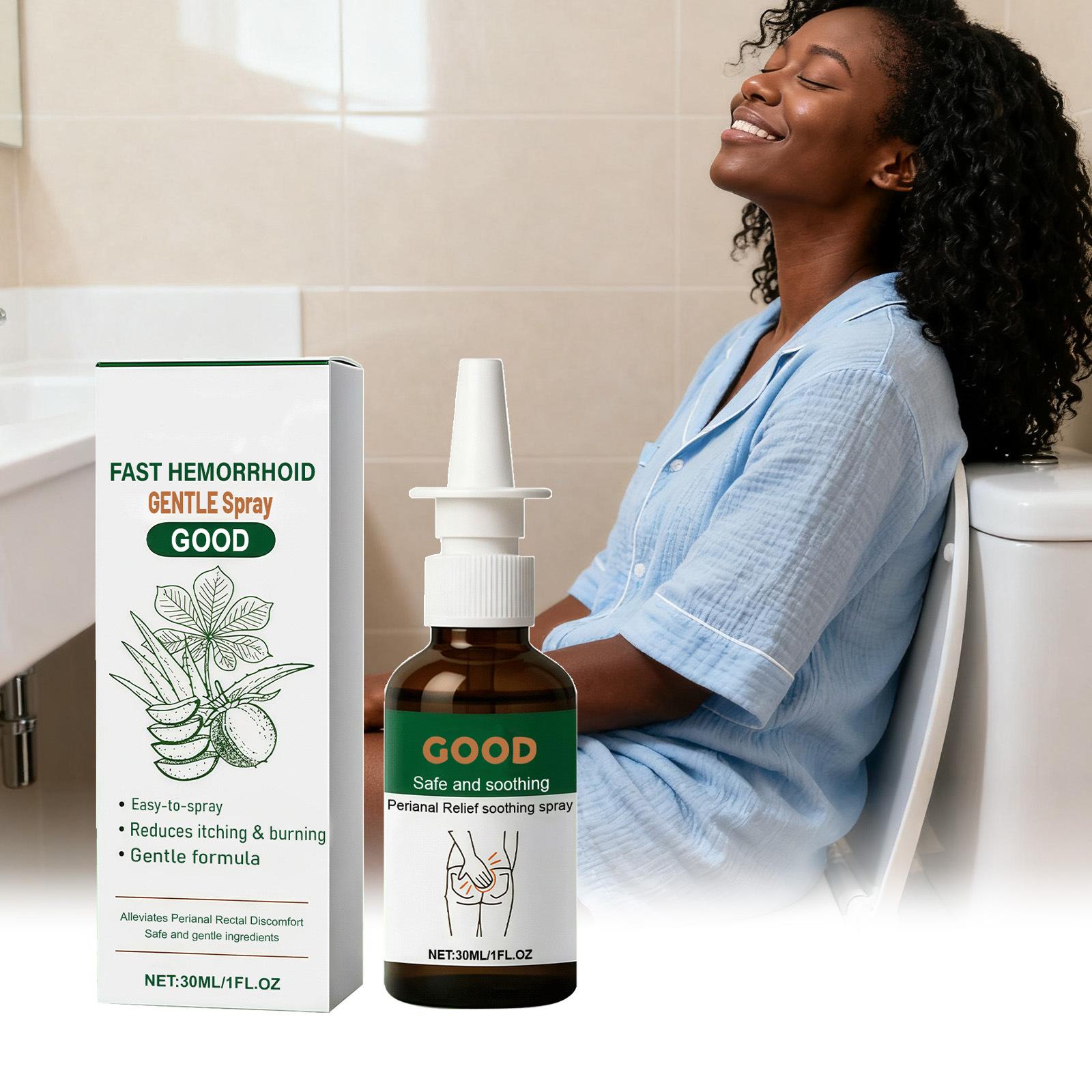 

Perianal Care Spray Gentle Cleansing Comfort Spray 30ml One Size