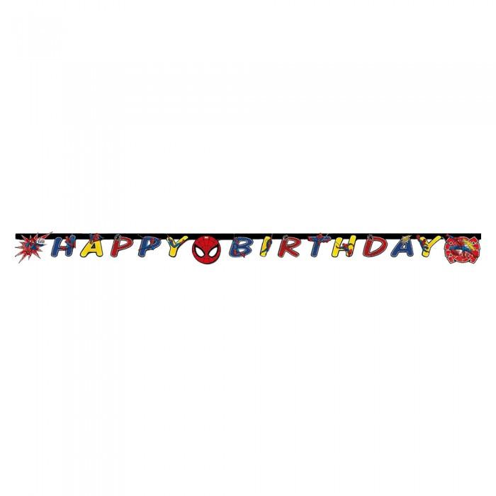 Spider-Man Happy Birthday Banner