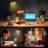 Creative USB Clip-On Table Lamp with Flexible Hose and 3-Color Dimming for Eye Protection and Reading