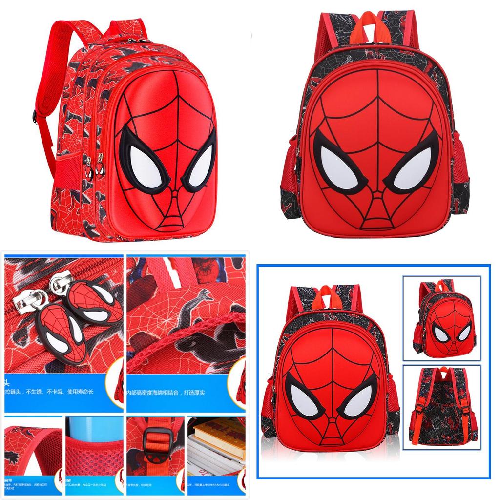 Spiderman Home Coming Backpack For Kids Boys And Girls With Durable Polyester Material And Adjustable Straps