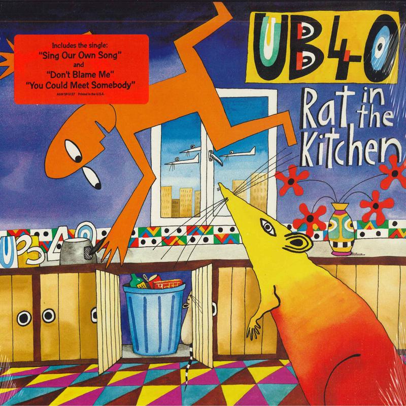 

LP Record UB40 - Rat In The Kitchen SP5137 A&M 1986 US Reggae, Ska & Dub Used
