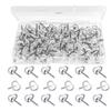 Pink Heart-Shaped Thumbtacks for DIY Projects - Multiple Sizes Available