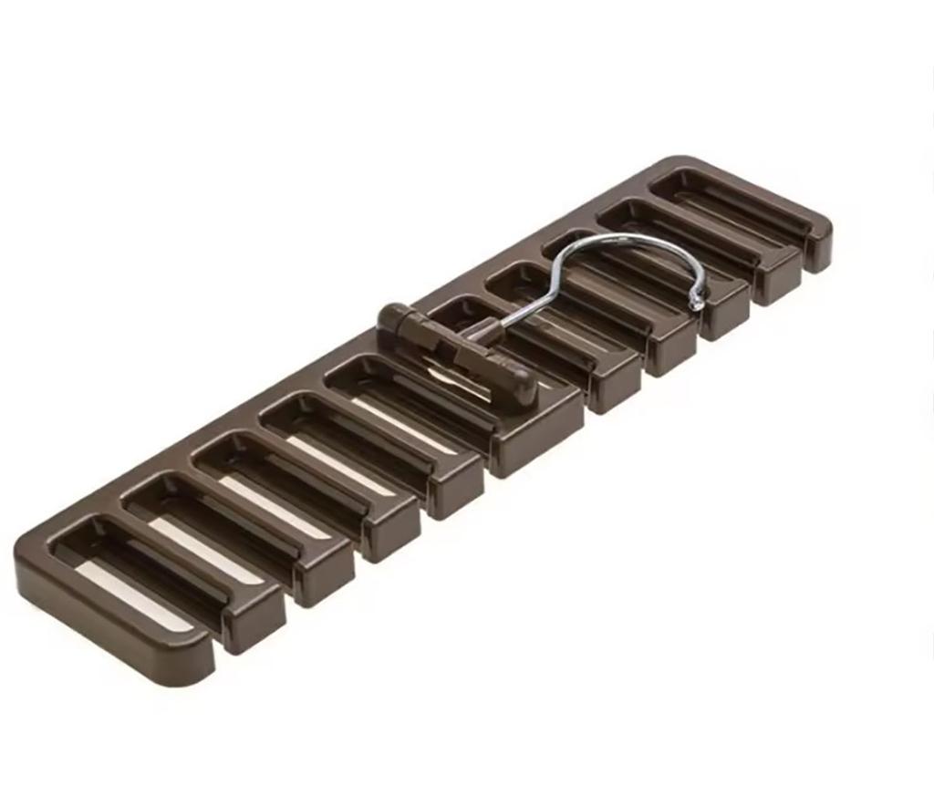 1PCS Wieszak na pasek do krawata Garderoba Pasek obrotowy Organizer Stojak wielofunkcyjny Wieszak na szaliki Domowy uchwyt do przechowywania akcesoriów