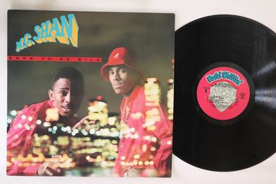 LP Record M.C. SHAN  Born To Be Wild 125797 COLD CHILLIN 1988 US Rap  HipHopRB Used