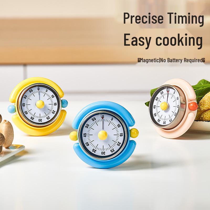 Cute Mechanical Timer for Student Self-Discipline & Visual Time Management