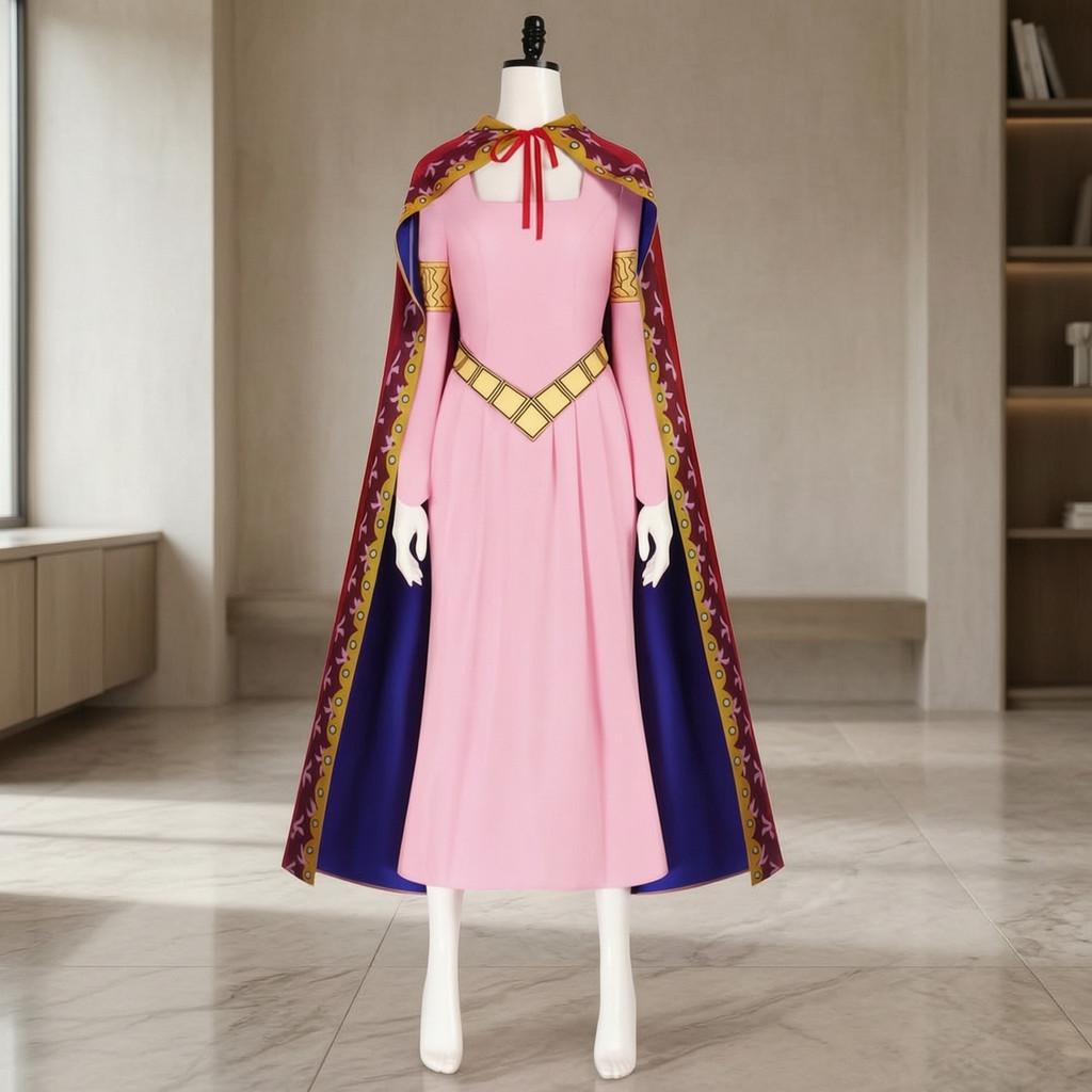 One Piece Nefertari D Vivi Cosplay Costume With Polyester Fabric For Anime Conventions