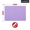 Case for Apple Macbook Air 13.6 2022-2025 (M2/M3/M4) - Flexible, Matte Protective Case, Lightweight and Durable - Alogy Airguard™ Purple