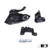 BHL581-1 Headlight Holder Mount Repair Bracket Tab Set Left Side for Peugeot 208 E-208 MK2 P21 2008 E-2008 MK2 P24 2019-On