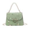 PU Handbags Pearl Clutch Bag New Shoulder Crossbody Bag  Women
