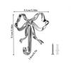 1 Set Solid Towel Holder Luxury Bowknot Wall Hook Rack For Bathroom Bedroom Living Room Kitchen Elegant Home Decor Accessory