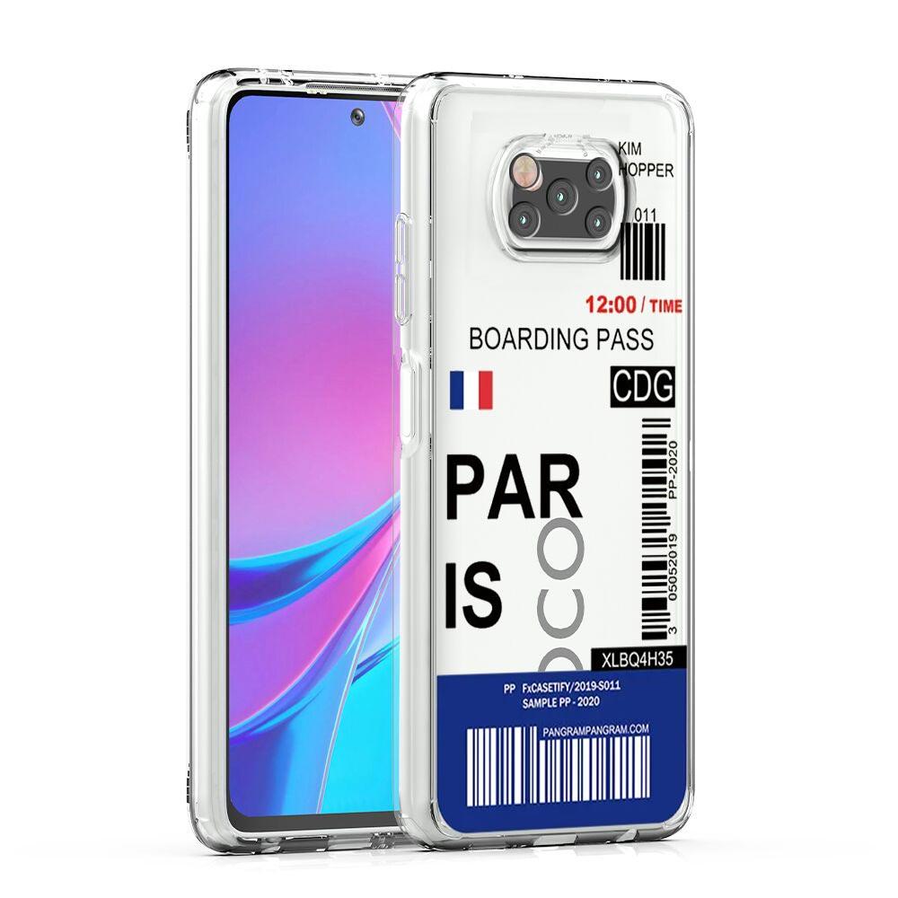 Phone Case For Xiaomi Poco X6 X5 NFC X3 F6 F5 Pro F4 F3 M3 14 13T 12T 12 13 Lite 11 5G Cover World City Travel Ticket New York