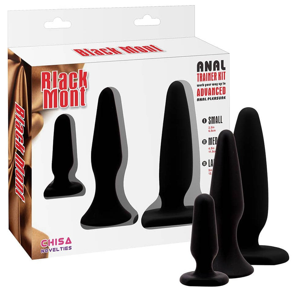 Black Mont Silicone Plugs Kit X3 - BlackMont - Beginner Plugs & Kits