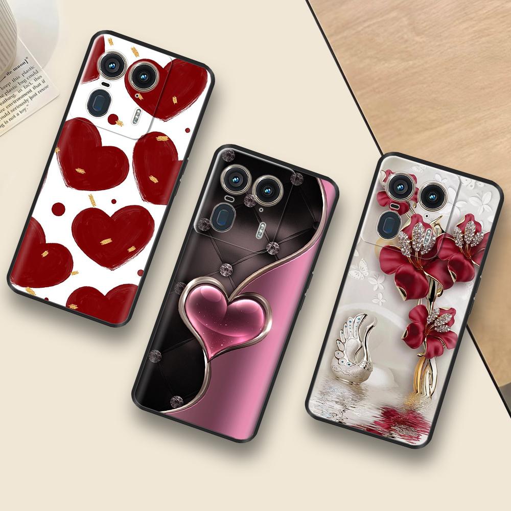 For Motorola Edge 50 Neo Case Edge50 Ultra Cute TPU Case Soft Silicone Back Cover For Moto Edge 50 Pro Edge50 Fusion S50 Cases