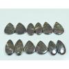 Natural Iron Tiger Matched Pair Pear Cabochon Loose Gemstone 6 Pair Lot C-3424