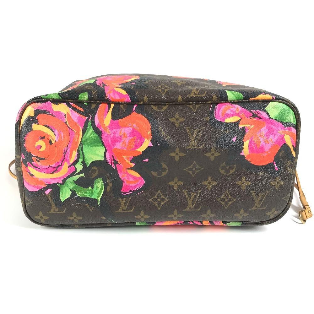 Louis Vuitton  M48613 Monogram Rose Neverfull MM Shoulder Bag Tote Bag