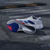 adidas Adizero Boston 13 Support Low Top Running Shoes Men's White Blu