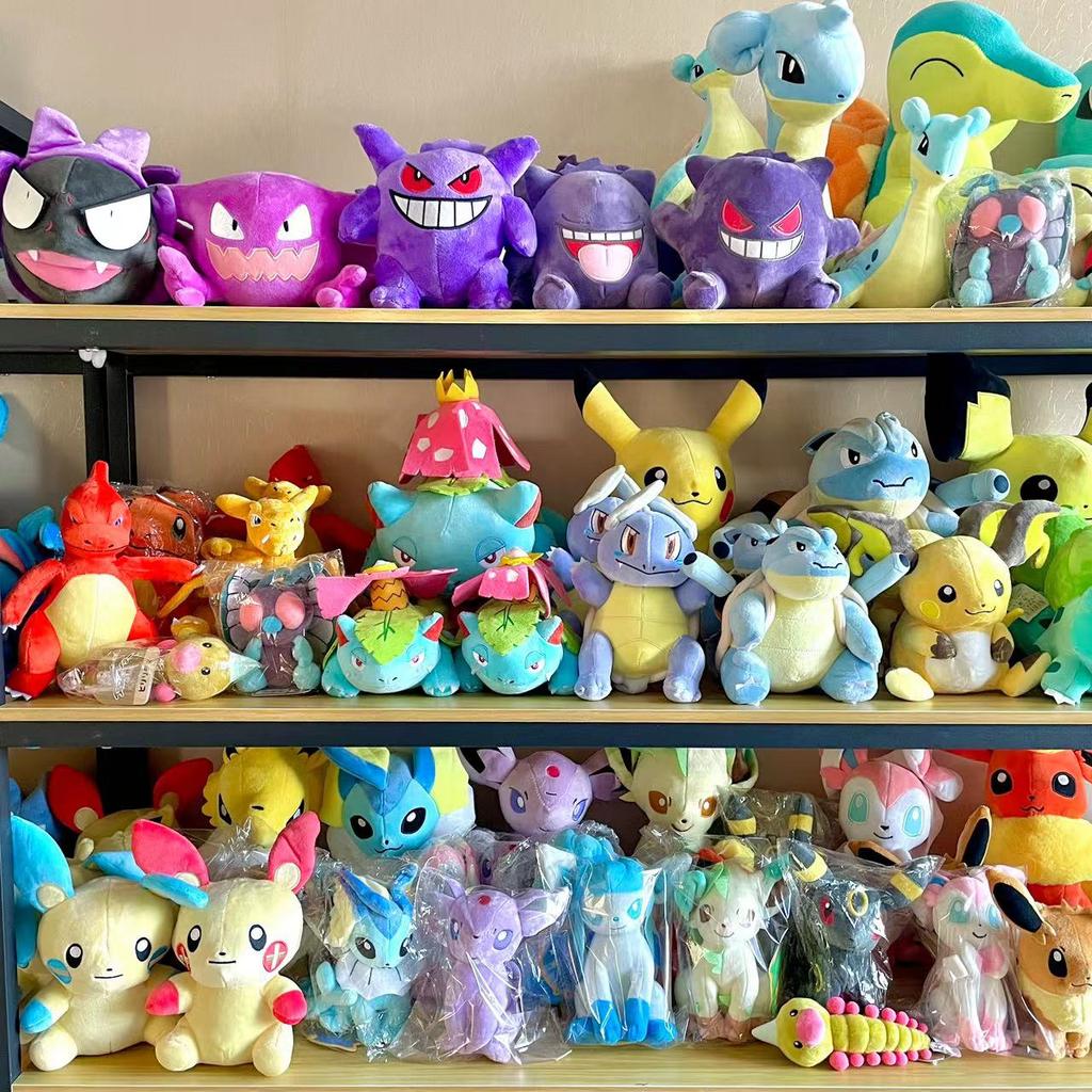 20Cm Psychic Type  Togetic Mewtow Plush Toy Pokémon Mew Mr. Mime Golduck Wobbuffet Doll Kids Christmas Gifts Room Decor