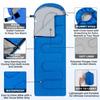Underwood Aggregator Envelope Summer Sleeping Bag Compact 1 Person Camping Sleeping 3 Season Sleeping Comfortable Temperature to Easy Storage Pack For