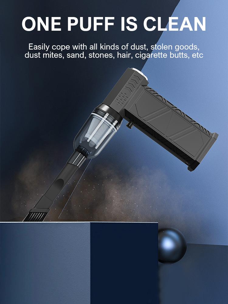 New 300000RPM Violent Fan Powerful Air Blower Vacuum Dust Cleaner Type-C Charge Strong Winds 58m/s Brushless Turbo Jet Blower