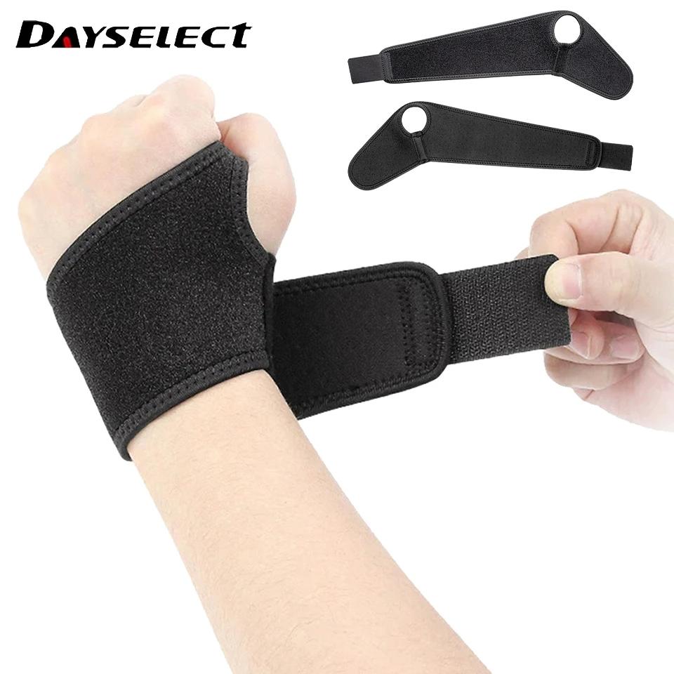 1Pcs Gym Wrist Band Sports Wristband Adjustable Wrist Brace Wrist Support Splint Fractures Carpal Tunnel Wristbands For Fitness